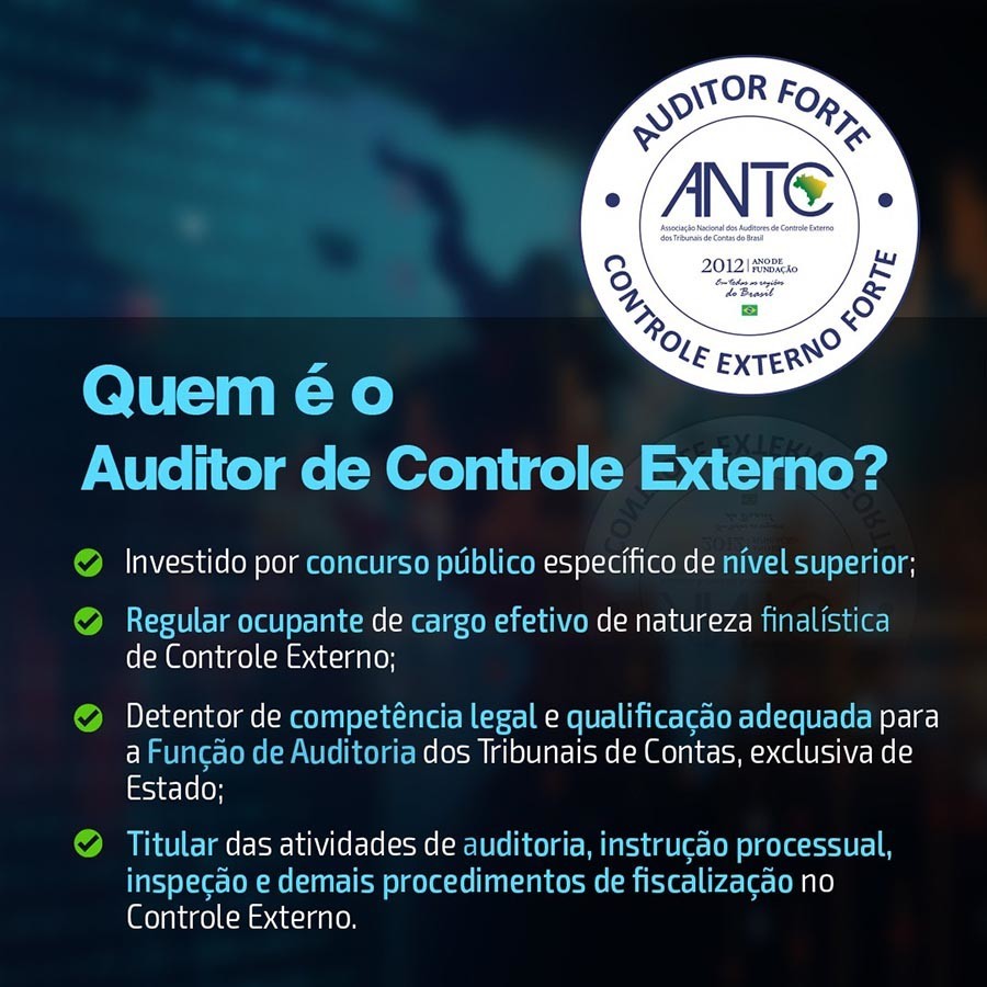 quem e Auditor de Controle Externo